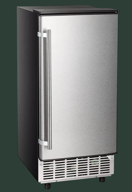 R.W.FLAME 80 Lb. Daily Production Clear Cube Ice Under-Counter/Freestanding Ice Maker for Commercial Use & Home Use