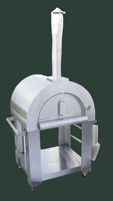 Kokomo Wood Fired Pizza Oven – 32” Stainless Steel, Freestanding or Built-In Options
