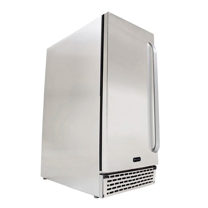 3.0 Cu.Ft. Indoor Outdoor Beverage Refrigerator Stainless Steel