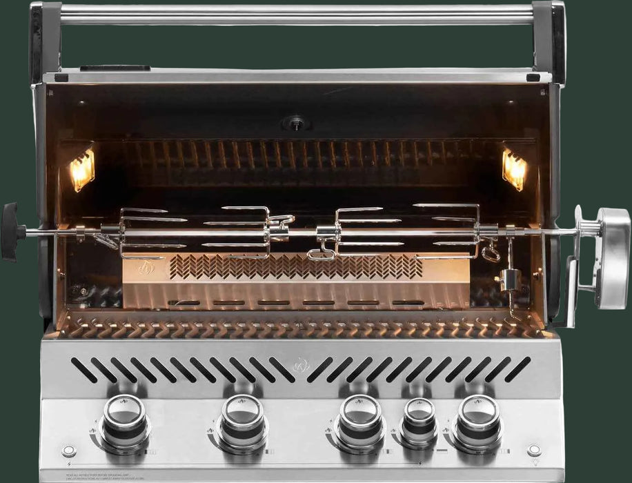 Patio Elegance Gas Grill Prestige PRO 500 with Infrared Rear Burner