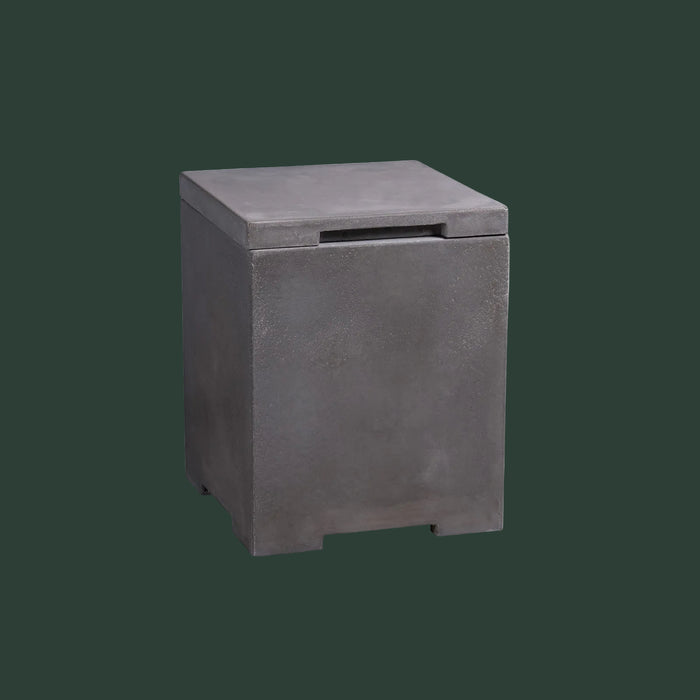 Concrete Propane Tank Enclosure - Square