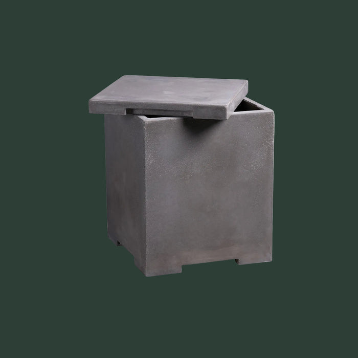 Concrete Propane Tank Enclosure - Square
