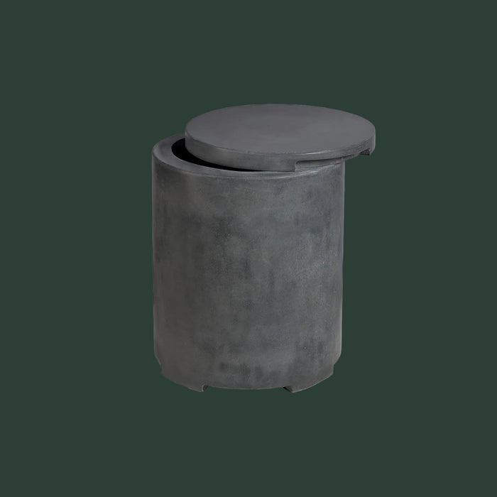 Concrete Propane Tank Enclosure - Round