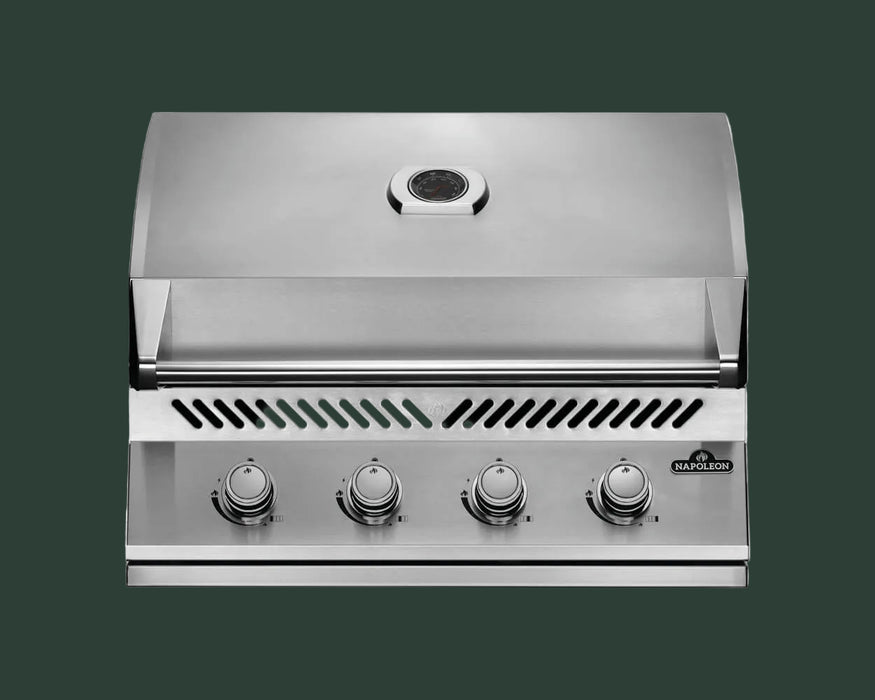 Patio Outdoor Kitchen Gas Grill - Patio Elegance OASIS™ 100 with Built-in 500 Series 32" Grill