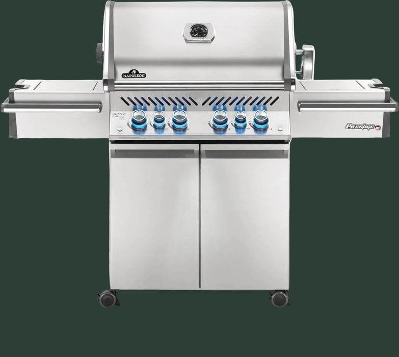 Patio Elegance Grill Prestige PRO 500 RSIB Gas Grill with Infrared Side and Rear Burners