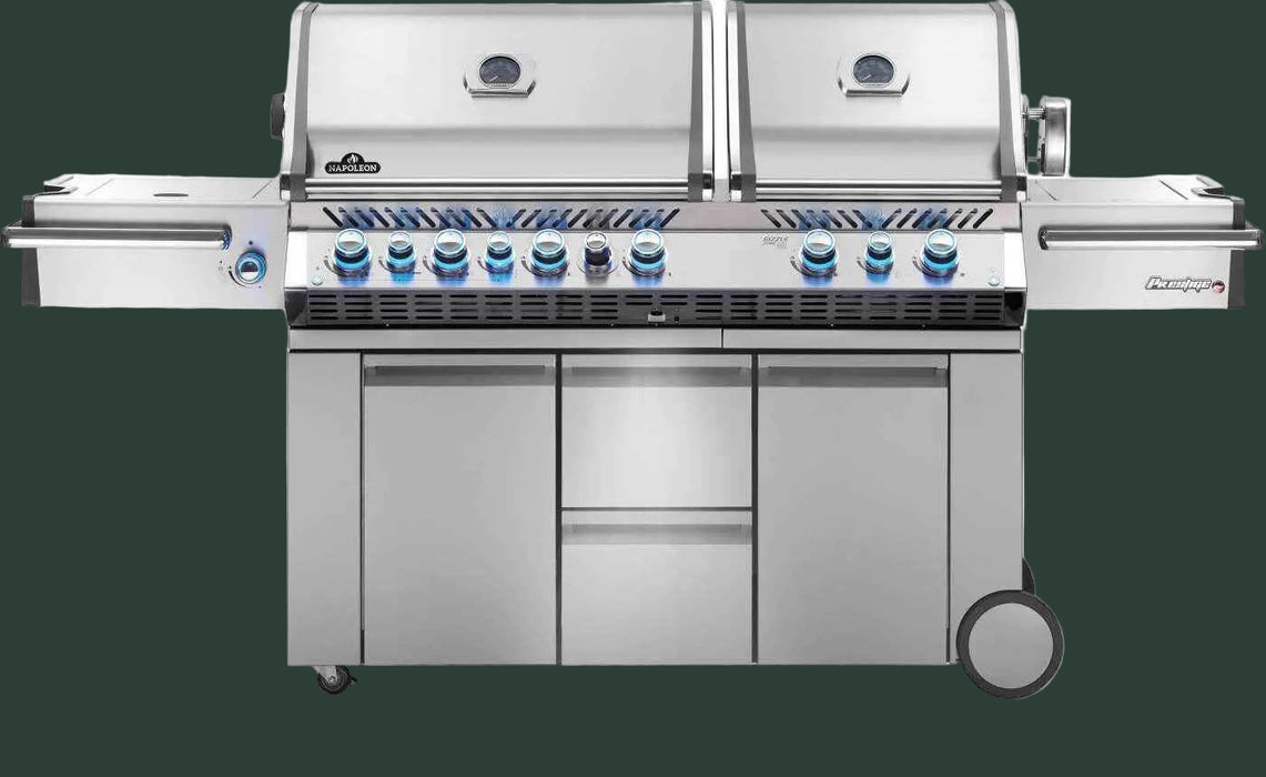 Patio Elegance Gas Grill Prestige PRO 825 RSBI with Power Side Burner and Infrared Features