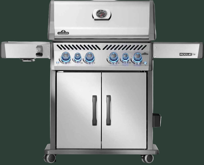 Patio Elegance Gas Grill Rogue PRO‑S 525 RSIB with Infrared Side and Rear Burners