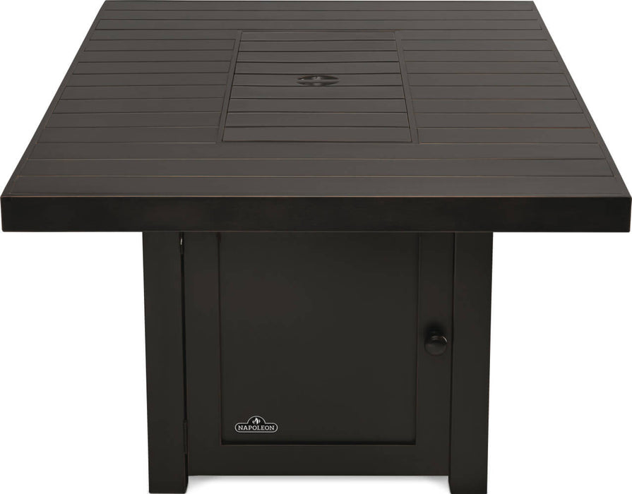 Patio Elegance St. Tropez Fire Table – Square Patioflame Table