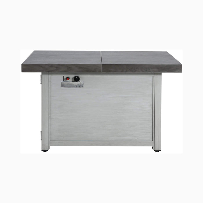 Alora Premium 50K BTU Rectangle Outdoor Aluminum Fire Pit Table (SAK70248)