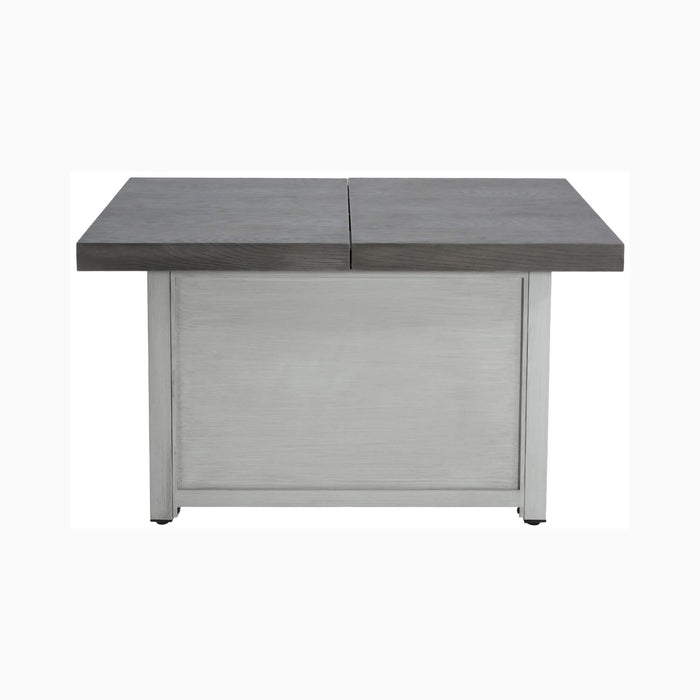 Alora Premium 50K BTU Rectangle Outdoor Aluminum Fire Pit Table (SAK70248)