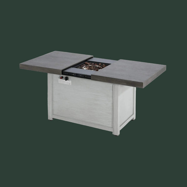 Alora Premium 50K BTU Rectangle Outdoor Aluminum Fire Pit Table (SAK70248)