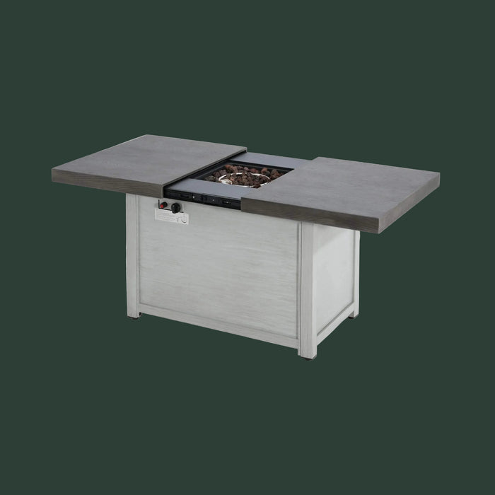 Alora Premium 50K BTU Rectangle Outdoor Aluminum Fire Pit Table (SAK70248)