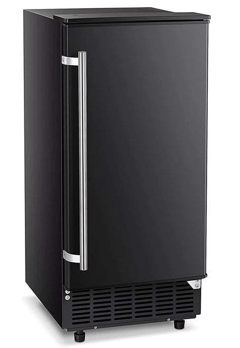 R.W.FLAME 80 Lb. Daily Production Clear Cube Ice Under-Counter/Freestanding Ice Maker for Commercial Use & Home Use