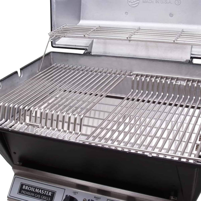 Broilmaster P3X Super Premium Cast Aluminum Gas Grill With Flare Busters, Griddle And Smoker Shutter (SAK98194)