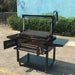 Thickened Large Outdoor BBQ Grill, Villa Courtyard BBQ Stand, American BBQ, Large Gathering Meat Roasting Furnace