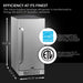 3.0 Cu.Ft. Indoor Outdoor Beverage Refrigerator Stainless Steel