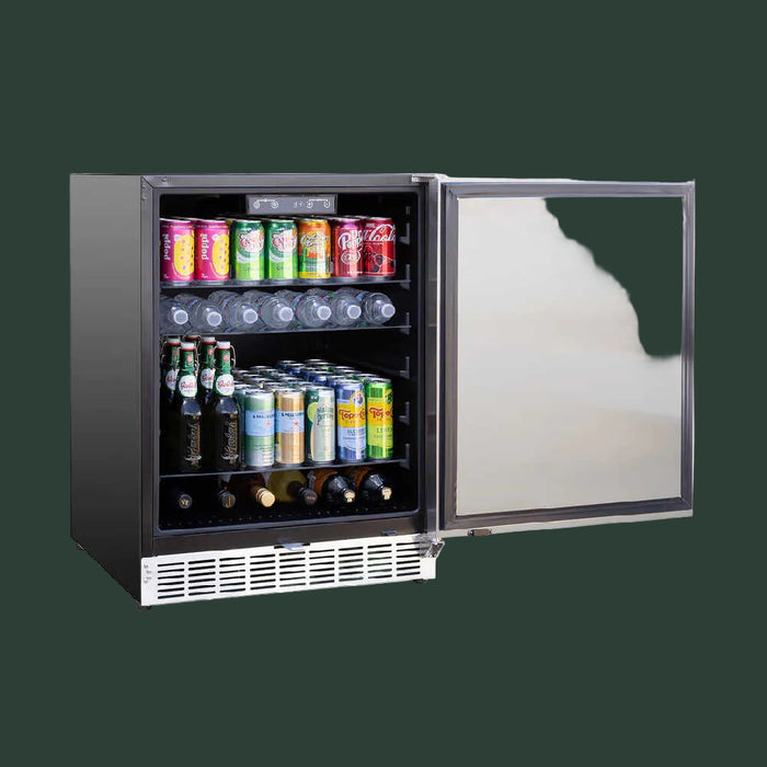 Summerset 24-Inch Outdoor Rated Refrigerator With Anti Vibration System [RFR-24S-A] (SAK63715)