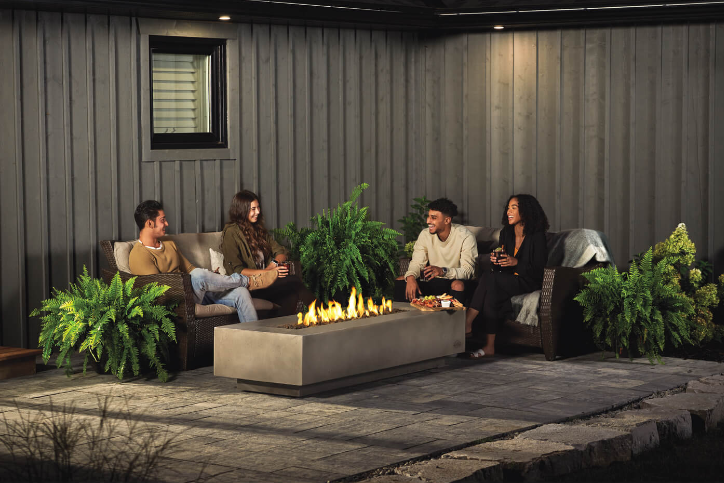 Patio Elegance Fire Table - 72-Inch Nexus for Ultimate Outdoor Enjoyment